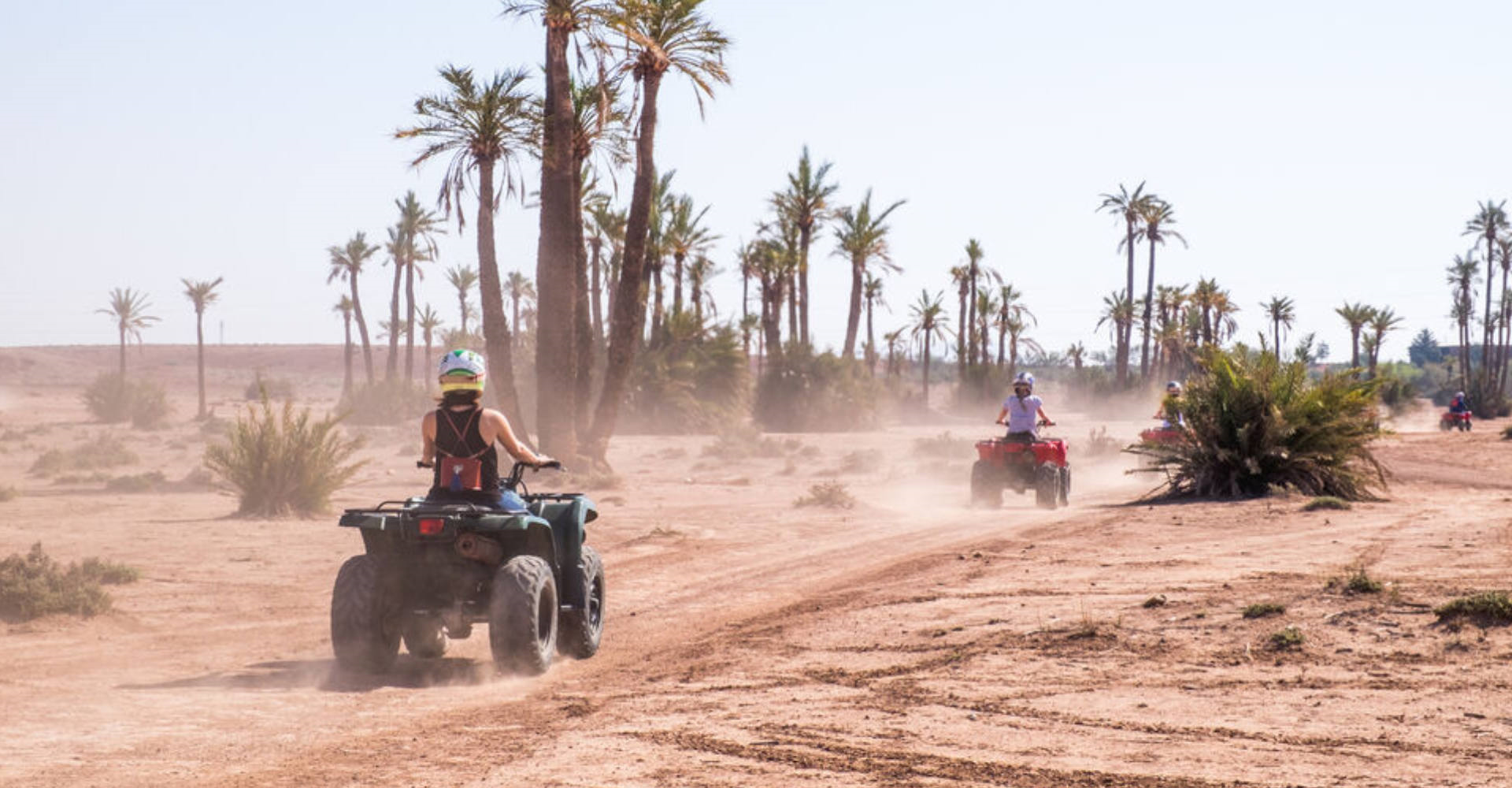 Quad biking